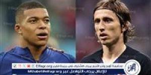 رقم مودريتش معروض على مبابي - الهلال الإخباري