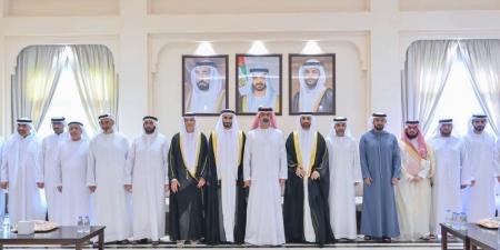 عمار بن حميد يحضر أفراح النعيمي والعويس - الهلال الإخباري