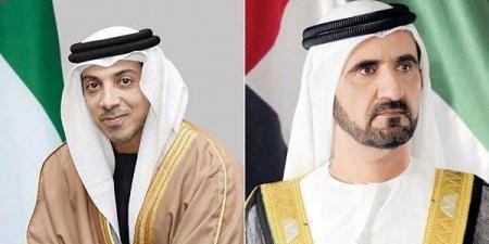 محمد بن راشد ومنصور بن زايد يهنئان رئيس وزراء رومانيا - الهلال الإخباري
