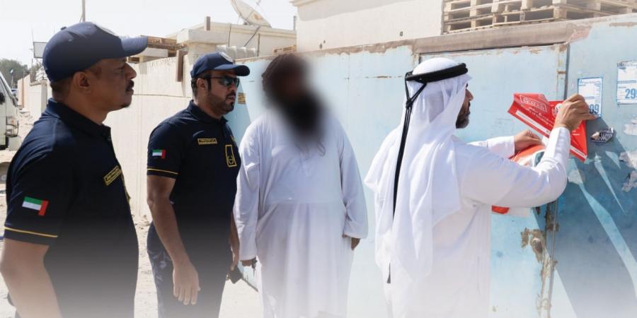 حملة تفتيش في الصجعة الصناعية بالشارقة - الهلال الإخباري