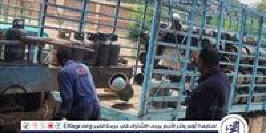 ضبط نقص في أوزان أسطوانات البوتاجاز المنزلية بأحد مصانع التعبئة بالمنيا - الهلال الإخباري