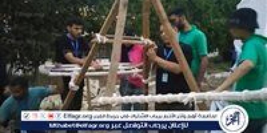 عين شمس تشارك في اللقاء الختامي للكشافة بالجامعات المصرية بأبي قير" - الهلال الإخباري