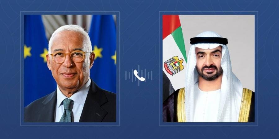 محمد بن زايد يبحث مع رئيس المجلس الأوروبي تعزيز العلاقات والتطورات الإقليمية - الهلال الإخباري